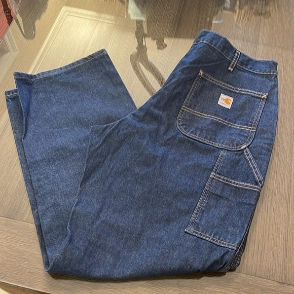 Carhartt FRB13 - Flame-Resistant Denim Loose Fit Jean 38 x 32 - Picture 13 of 14